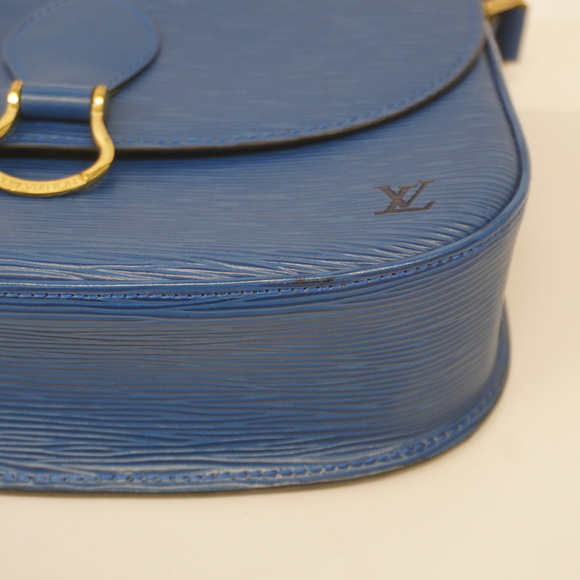 LOUIS VUITTONAuth Epi Sun Crew M52195 Women's Shoulder Bag Toledo Blue - Picture 8 of 10